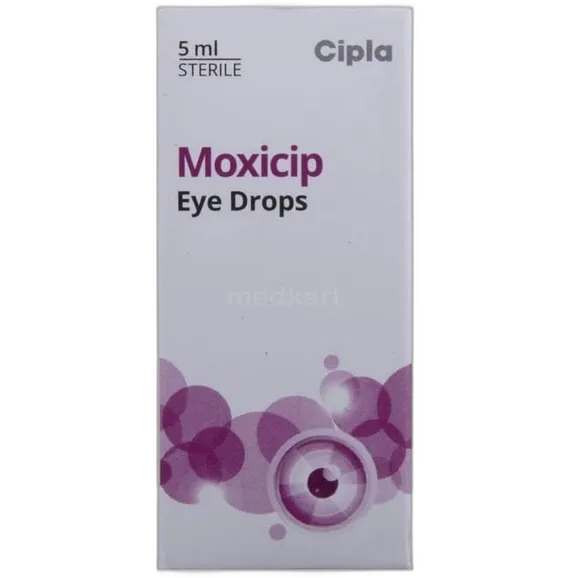moxicip eye drops 5 ml